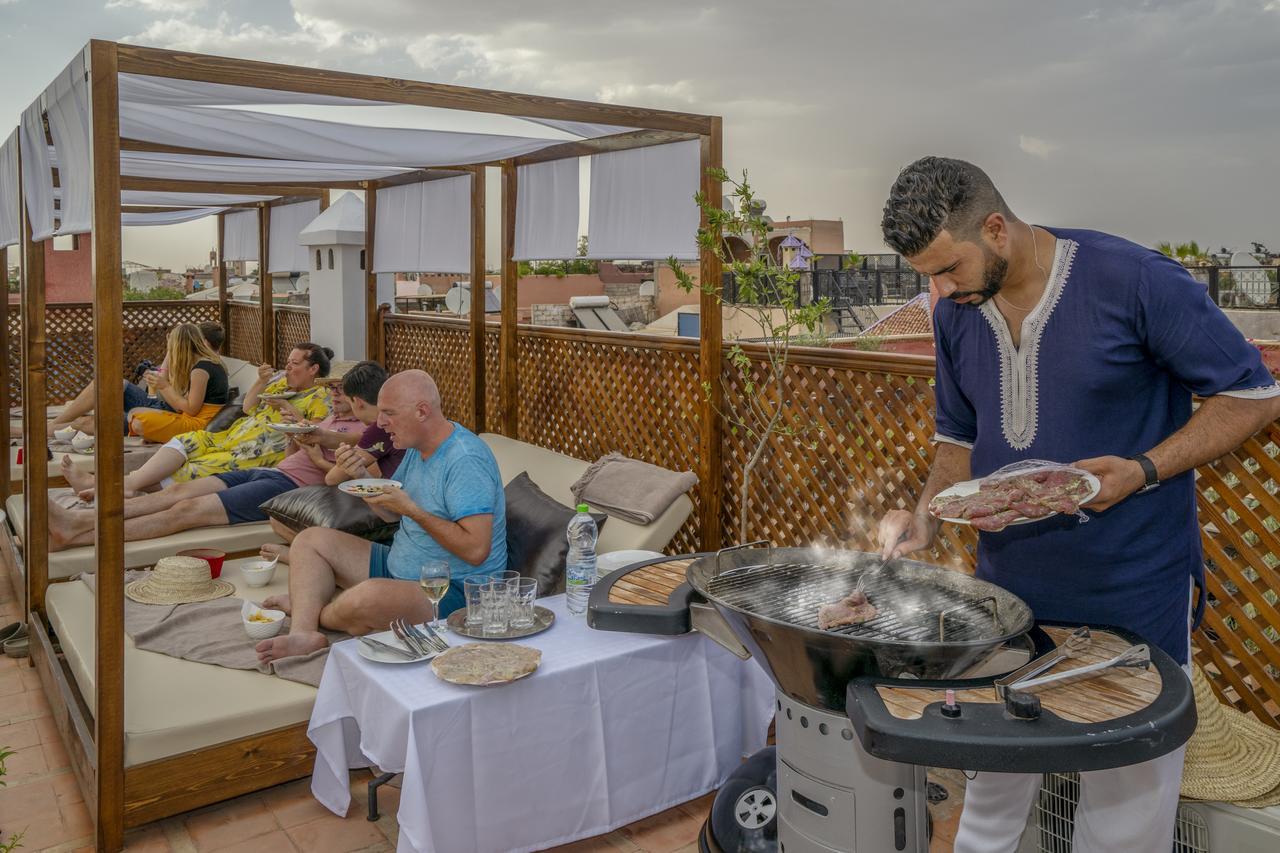 Riad Safran Et Cannelle & Spa Marrakesch Exterior foto